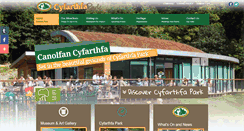 Desktop Screenshot of cyfarthfa.com